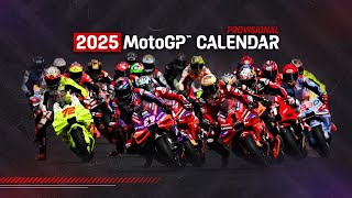 The 2025 MotoGP™ calendar is out 🚨🗓️  MotoGP2025 [upl. by Ebanreb]