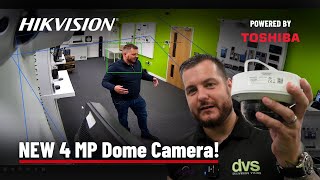 NEW Hikvision 7 in 1 MultiVCA 4 MP Dome Camera with DarkFighter Tech [upl. by Ulphia128]