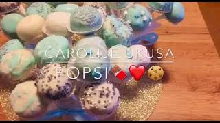 CAKE POPS😘PLAZMA KUGLICE NA STAPICU😘 [upl. by Ikin316]