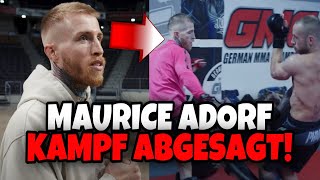 Breaking MAURICE ADORF KAMPF bei der GMC 26 FÄLLT AUS [upl. by Matty]