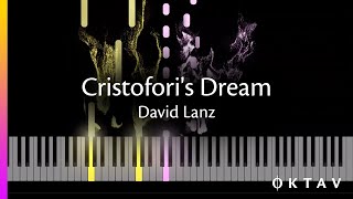 Cristoforis Dream David Lanz  Piano Tutorial  Sheet Music [upl. by Leahcimaj]