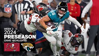 Tampa Bay Buccaneers vs Jacksonville Jaguars  2024 Preseason Week 2 Game Highlights [upl. by Ecirahc]