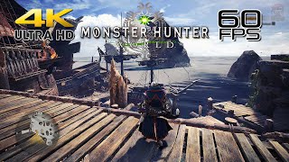 Monster Hunter World Next Gen 4K 60FPS Gameplay PS5Xbox Series X [upl. by Jackquelin]