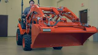 Removing The Loader Kubota BX Series Tractor [upl. by Ennaus]