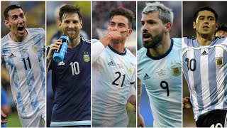 LOS MEJORES GOLES DE ARGENTINA EN COPA AMÉRICA [upl. by Ayekahs]