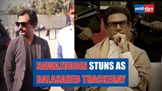 Thackeray Trailer  Nawazuddin Siddiqui Stuns As Balasaheb Thackeray  Trailer Launch [upl. by Brinn]