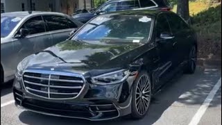 Mercedes Benz S560 amp S580 we look at many in this Walk Around Video with Prices 2023 thru 2020 [upl. by Ardnuasac379]