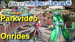 Dino Zator Land  Zatorland poland Parkvideo  zatorland rollercoaster Onride  Freizeitpark Polen [upl. by Neumark563]