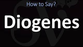 How to Pronounce Diogenes CORRECTLY Greek philosopher  Pronunciation Guide [upl. by Atonsah]