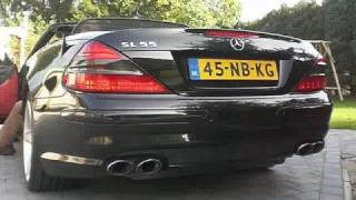 SL55 AMG engine sound Very low [upl. by Bijan]