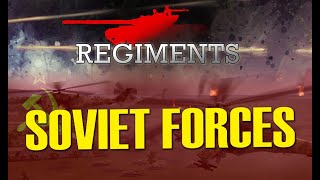 SOVIET FORCES  Regiments Skirmish Gameplay 4 Hard AI Frontline [upl. by Ailina]