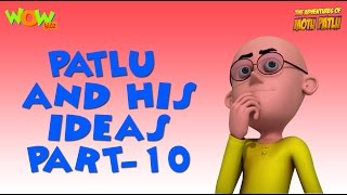 Patlu amp His Ideas  Motu Patlu Compilation Part 10 As seen on Nickelodeon [upl. by East]