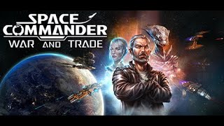 Space Commander War and Trade Обзор первый взгляд на игру [upl. by Anaitit]