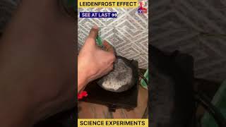 leidenfrost effect  science experiments  experiment science shorts [upl. by Loferski]