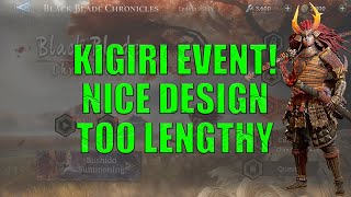 Black Blade Chronicles Playthrough  Kigiri Event Watcher Of Realms [upl. by Melgar]