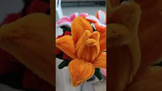 Yellow flowers art crafts shortvideo fypシ゚viral [upl. by Eedya]