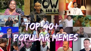 Top 40 Memes Popular Memes for Video Editing Indian No Copyright memes for video editing [upl. by Joela]