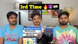 Israel Congratulates PM Modi on 3rd Term  BADHAI HO says Netanyahu PAKISTANI REACTION [upl. by Metcalf591]