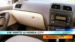 2010 VW Vento Vs Honda City  Comparison Test  Autocar India [upl. by Schwerin860]