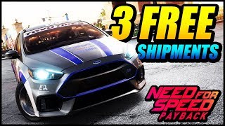 How To Get FREE PREMIUM SHIPMENTS In Need For Speed Payback MAY 2018 [upl. by Connell509]