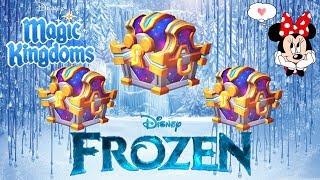 FROZEN Legendary Chest Pack  NEW EVENT Tips  Disney Magic Kingdoms  Gameplay Walkthrough Ep157 [upl. by Boswell]