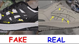 Asics EX 89 real vs fake How to spot fake Asics EX 89 gel lyte sneakers [upl. by Lindon934]