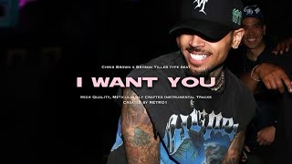 FREE Chris Brown x Bryson Tiller Type Beat 2024 I Want You [upl. by Danby]