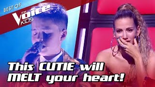 This TALENTED 11YearOld in The Voice kids will MELT your HEART [upl. by Aneelehs535]