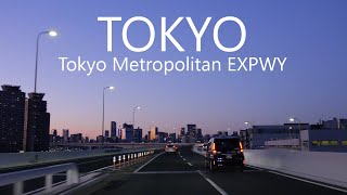 Tokyo Met EXPWY Night Drive 4K  Funaboribashi  Rainbow Bridge  Ikebukuro  Harumi [upl. by Ennaeel]