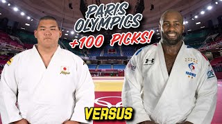 Judo at the Paris Olympics 2024 100 PICKS [upl. by Yssirc691]