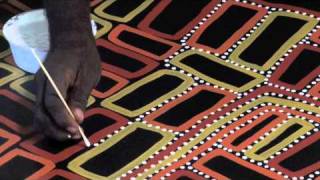 Aboriginal Artist Walala Tjapaltjarri 0949 [upl. by Lemkul992]