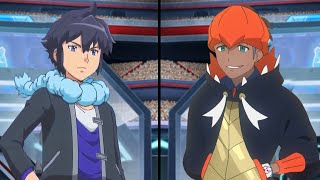 Pokemon Sword and Shield Alain Vs Raihan Battle Of Regions [upl. by Mcmillan]