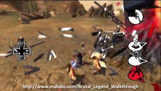 Brutal Legend Walkthrough  Mission 8 Fists Shall Fall Part 2 [upl. by Shaine357]