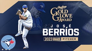 José Berríos wins FIRST career Gold Glove Award [upl. by Petrine]