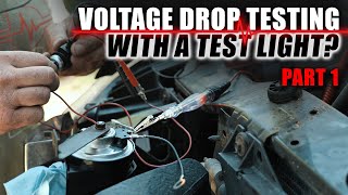 Voltage Drop Testing with a Test Light Part 1 [upl. by Galanti]