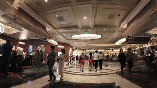 Bellagio Casino Resort  Busy Saturday Night VIVA LAS VEGAS [upl. by Cyndie]