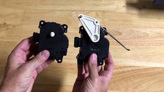 Cheap fix for AC and Heater door mode actuator [upl. by Aloysia]