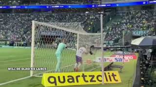 O momento do empurrão de Weverton em Pikachu  Palmeiras x Fortaleza [upl. by Sigmund]