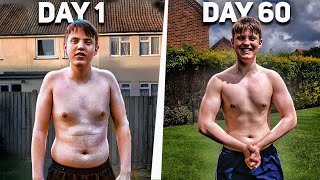 From Overweight to Fit  My Little Brothers 60 Day Body Transformation [upl. by Osy]