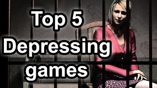 Top 5  Depressing games [upl. by Col]