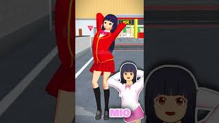 Student Mio Hip Sway TikTok Dance sakuraschoolsimulator shorts tiktok trending [upl. by Hake66]