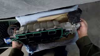 Buick Lucerne 38 Intake gasket replacement Part 3 Lower intake removal [upl. by Ardnot]