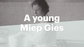 Unique film of a young Miep Gies 1937  Anne Frank House [upl. by Perrie]