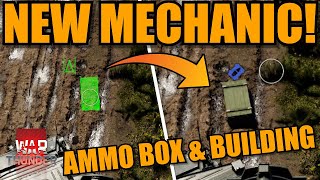 AMMO BOXES amp BUILDING The AMAZING NEW MECHANIC added to the DEV  War Thunder DEV [upl. by Refinne419]