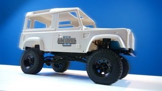 RC ADVENTURES  RC4WD Gelände II 4x4 Truck Kit wDefender D90 Body Set  Build Video PT3 [upl. by Aissej549]