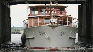 Classic motor yacht Euros II was launched as Pelikaan II in 1949 [upl. by Tnattirb237]