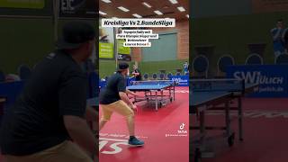 Topspin Rally Mit Para Olympia Sieger LDevos tabletennis sports shorts [upl. by Salvay603]