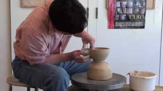 3 Throwing bowls  cups  plates off the Hump with HsinChuen Lin [upl. by Gladi]