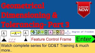 Geometrical Dimensioning amp Tolerancing – Part 3 [upl. by Akemihs346]