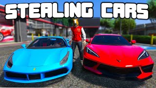 ROBBING EVERY DEALERSHIP IN GTA 5 RP [upl. by Akirehs]